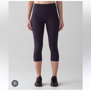 Lululemon Black Align Crop 19” Pants